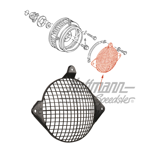 Grille protectrice de turbine, 1.7-2.0                                                              