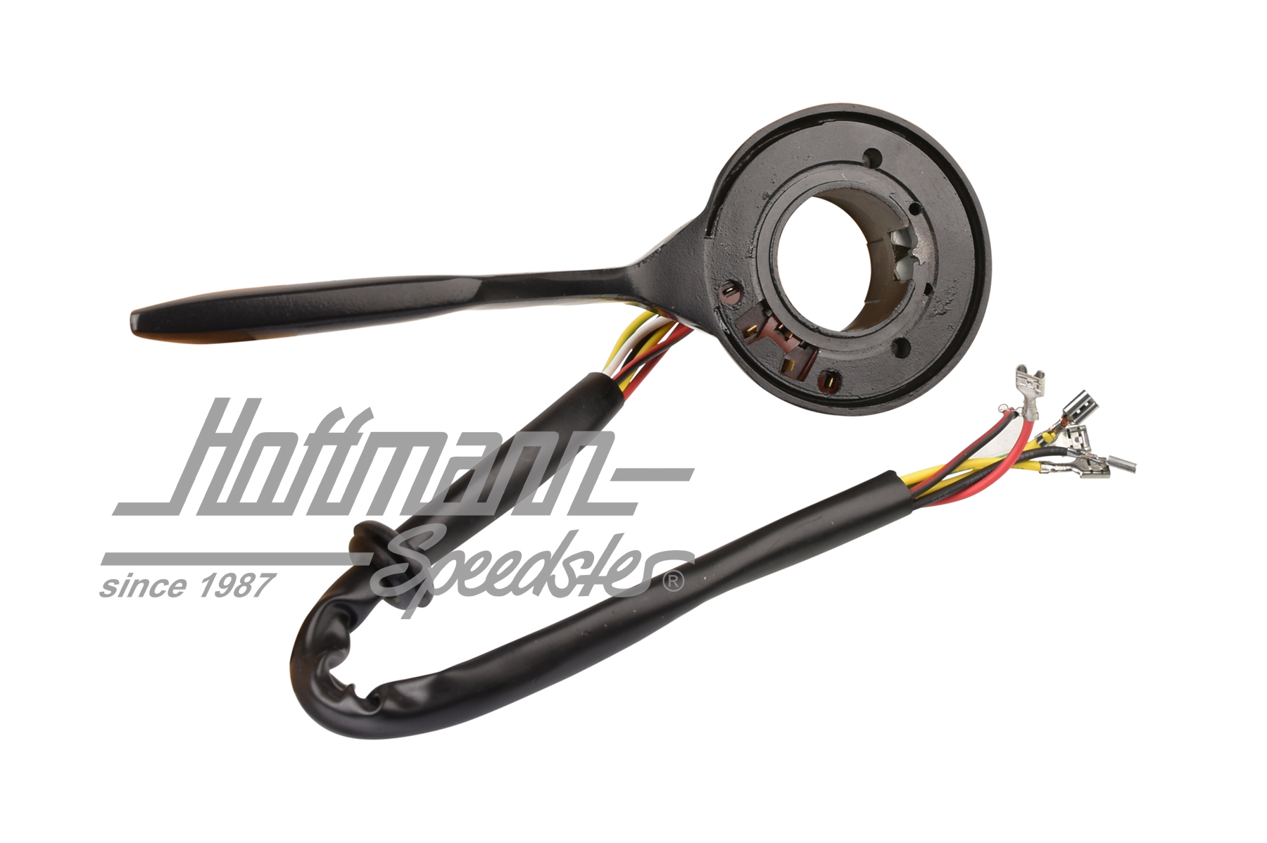 Commutateur clignotant, 8.60-7.65, noir | 141 953 517 C | 063-1203