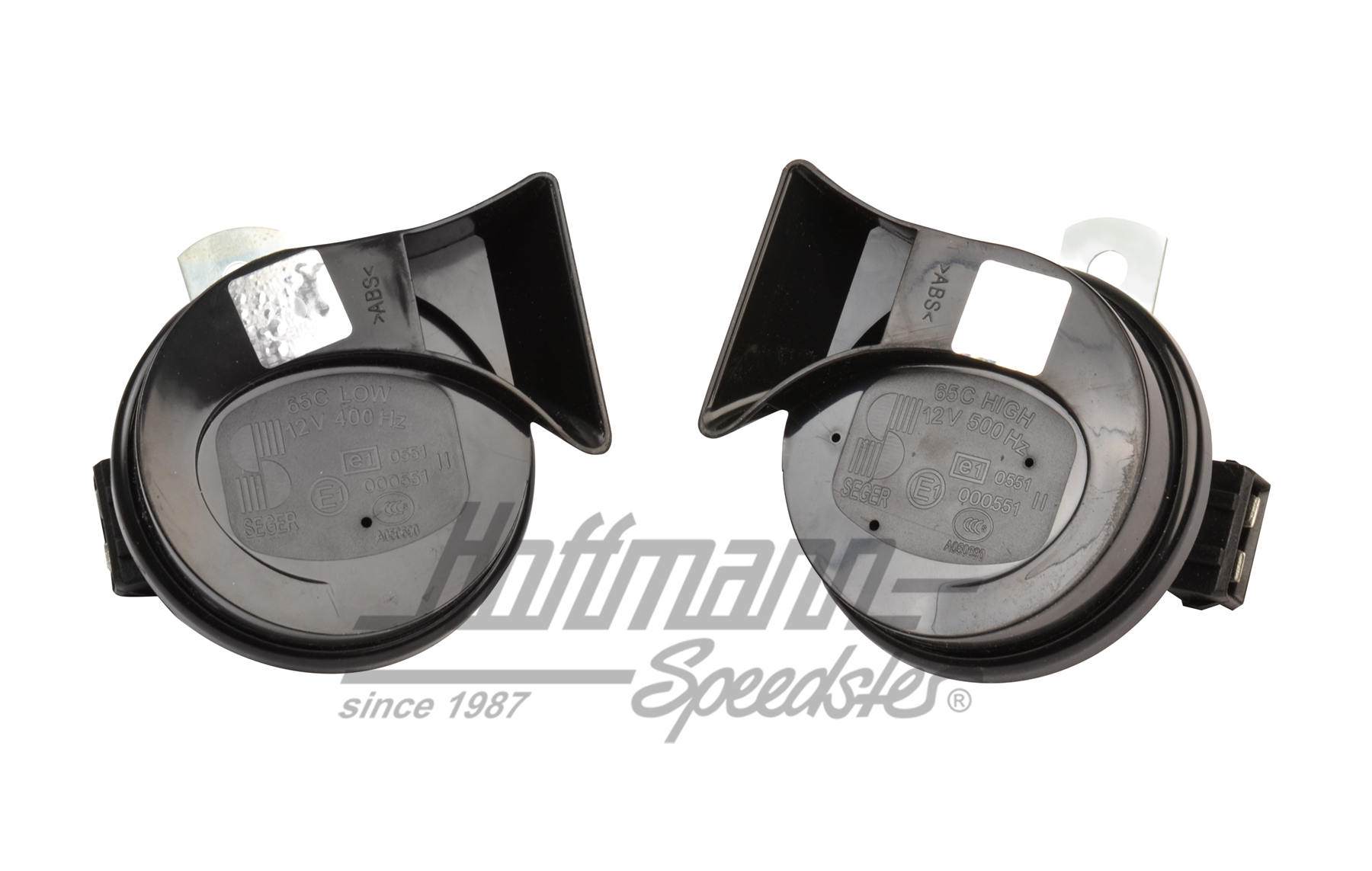 Fanfares électriques, noires (fiche carrée) | 65CO1200A | 200-8053