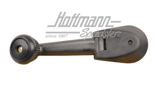 Manivelle de toit coulissant, noire, 8.63-7.92 | 253 877 453 BK | 020-5504-04