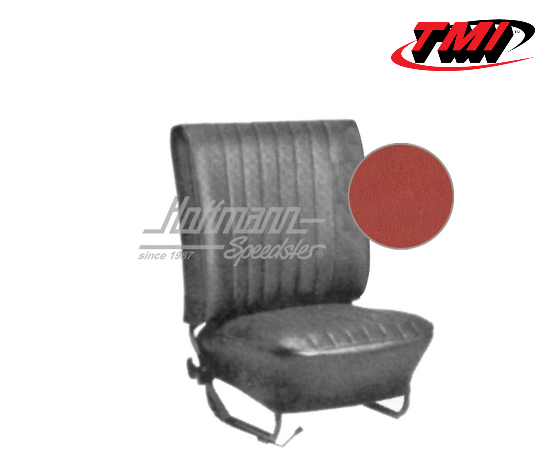 Housses de sièges, Cabr., 8.64-7.67, Classique, rouge brique | 43-1323-23-15W | 055-6517