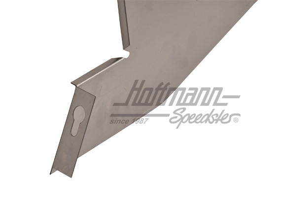 Tôle de réparation, longeron, complète, droite                                                      