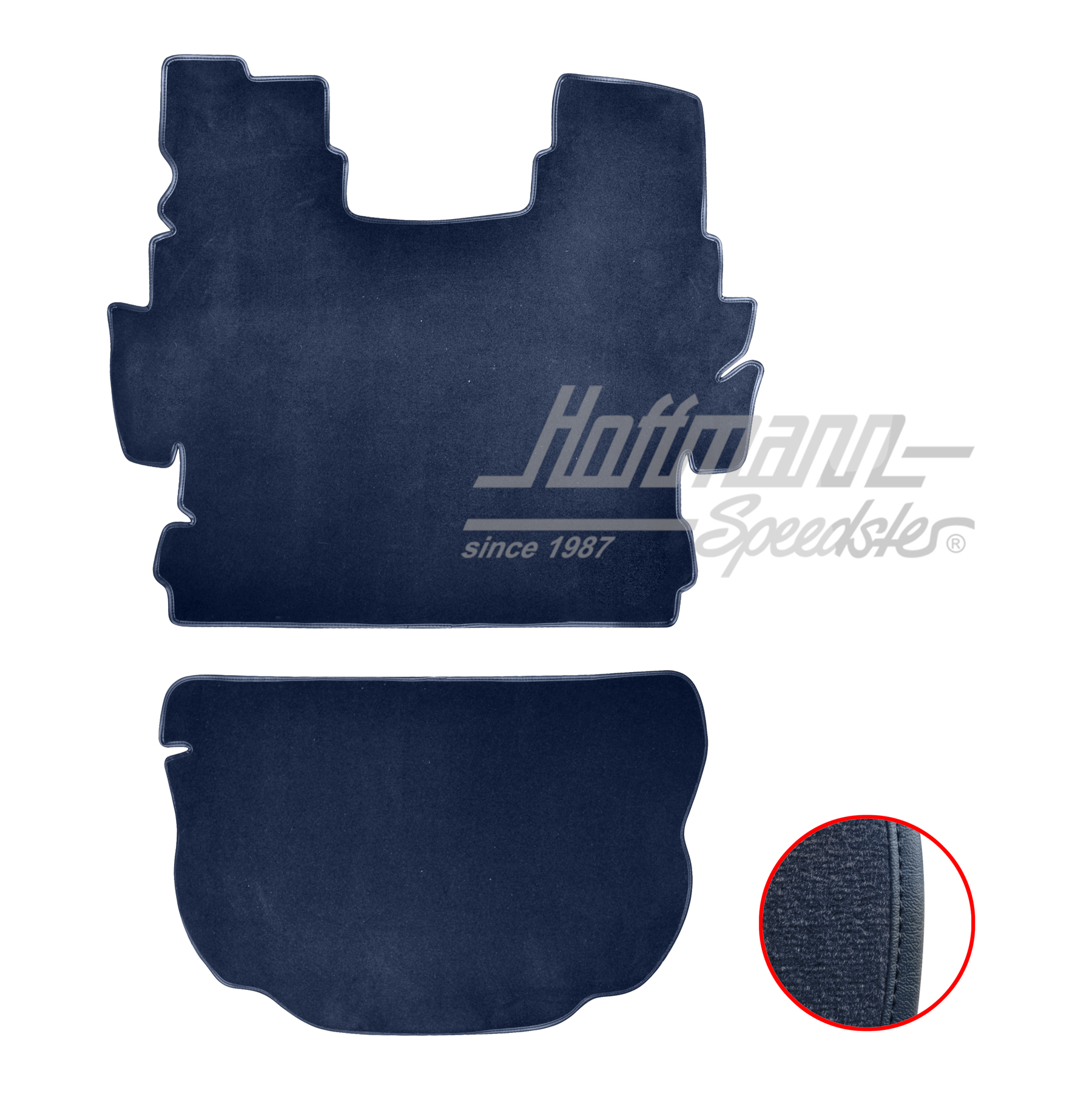 Moquette de coffre, 1302, bleue |  | 026-6524
