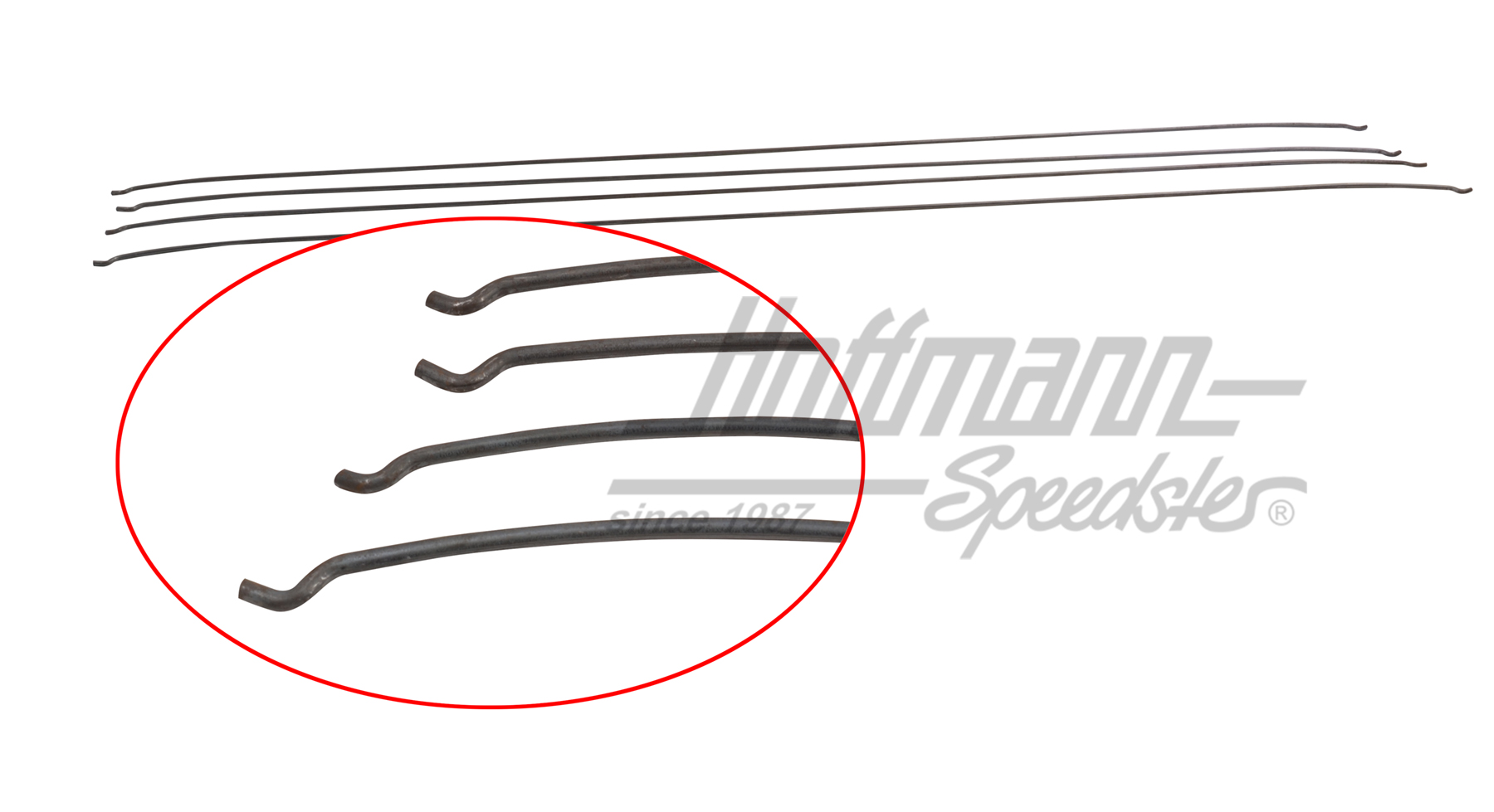 Jeu de tendeur de ciel de toit, Karmann Ghia Coupé | 141 867 549 | 066-0101