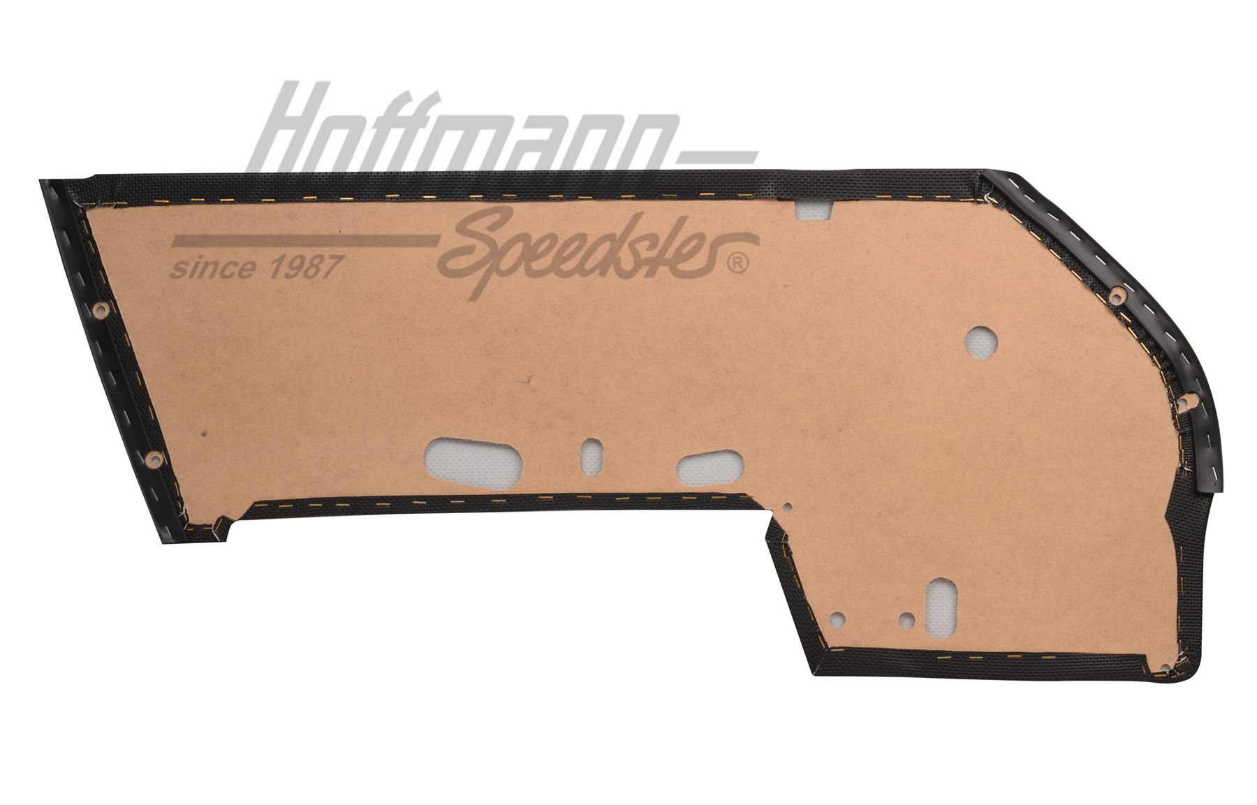 Panneau de porte, 911, 69-73, noir, droite                                                          