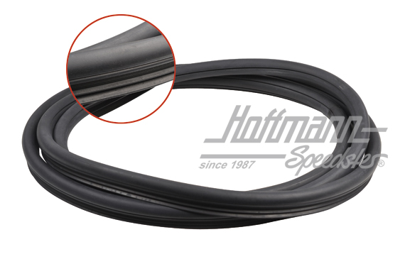 Joint de pare-brise, Bus T2, 67-79, avec rainure | 241 845 121 | 090-6110-10