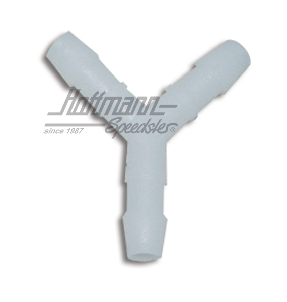 Raccord de tuyau en Y, 4mm, plastique | YS 4 | 020-0775