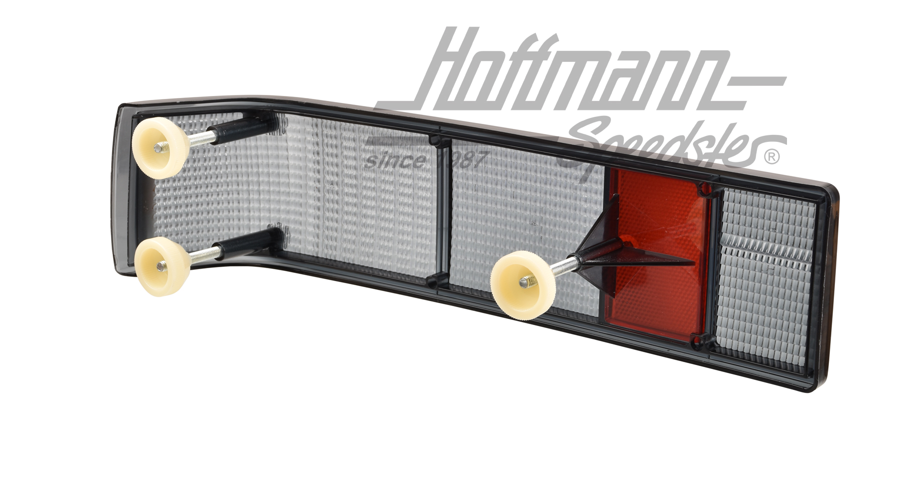 Verre de feu arrière, 914, gris/rouge, droite                                                       