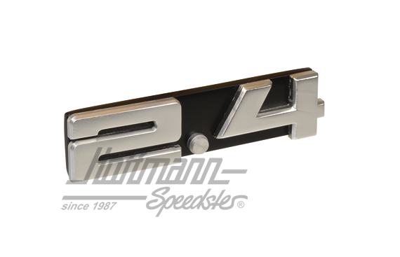 Sigle, 2.4, grille de ventilation arrière                                                           