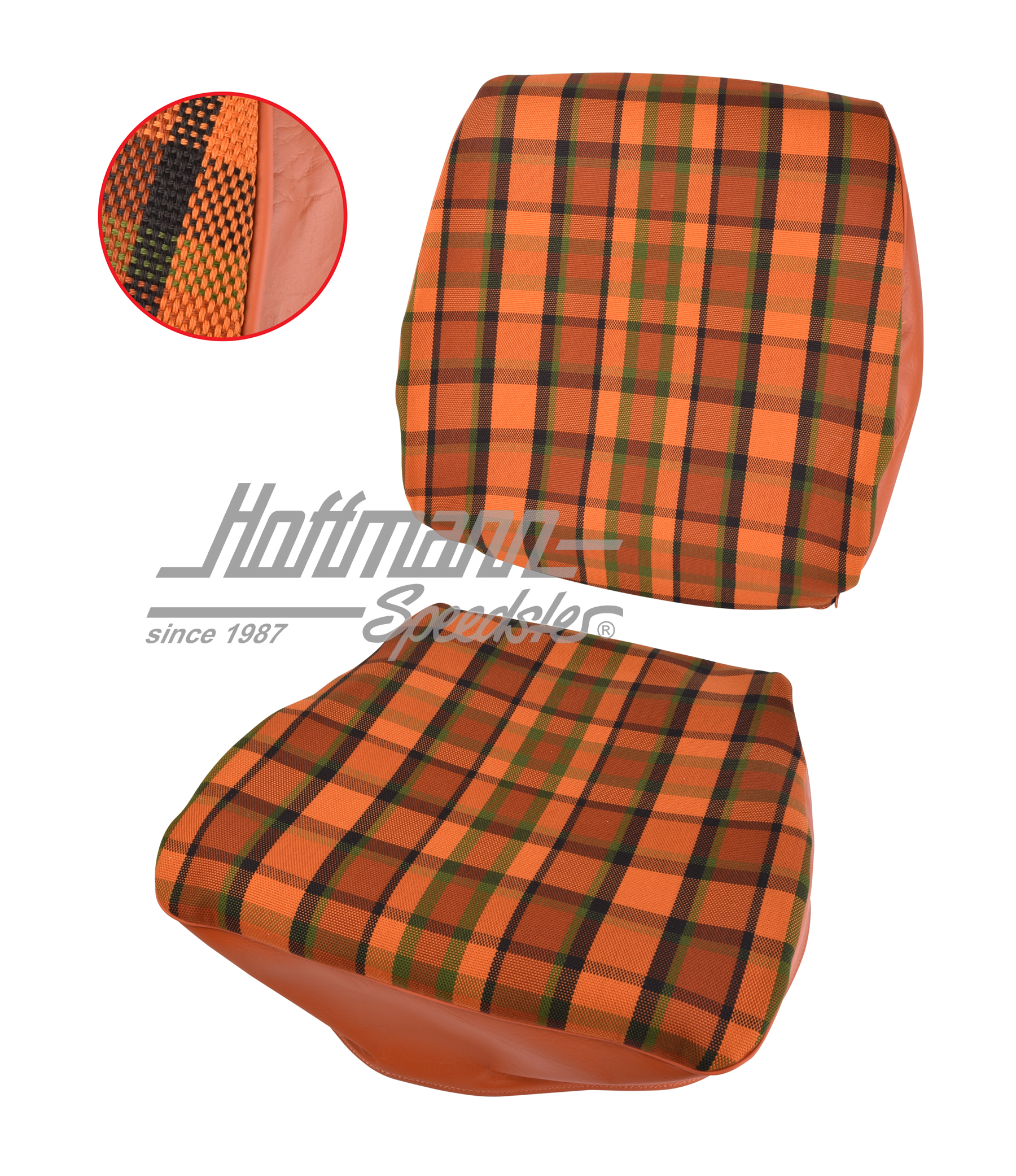 Housse de siège, Westfalia, rouge/orange, 74-79 |  | 098-0599-79