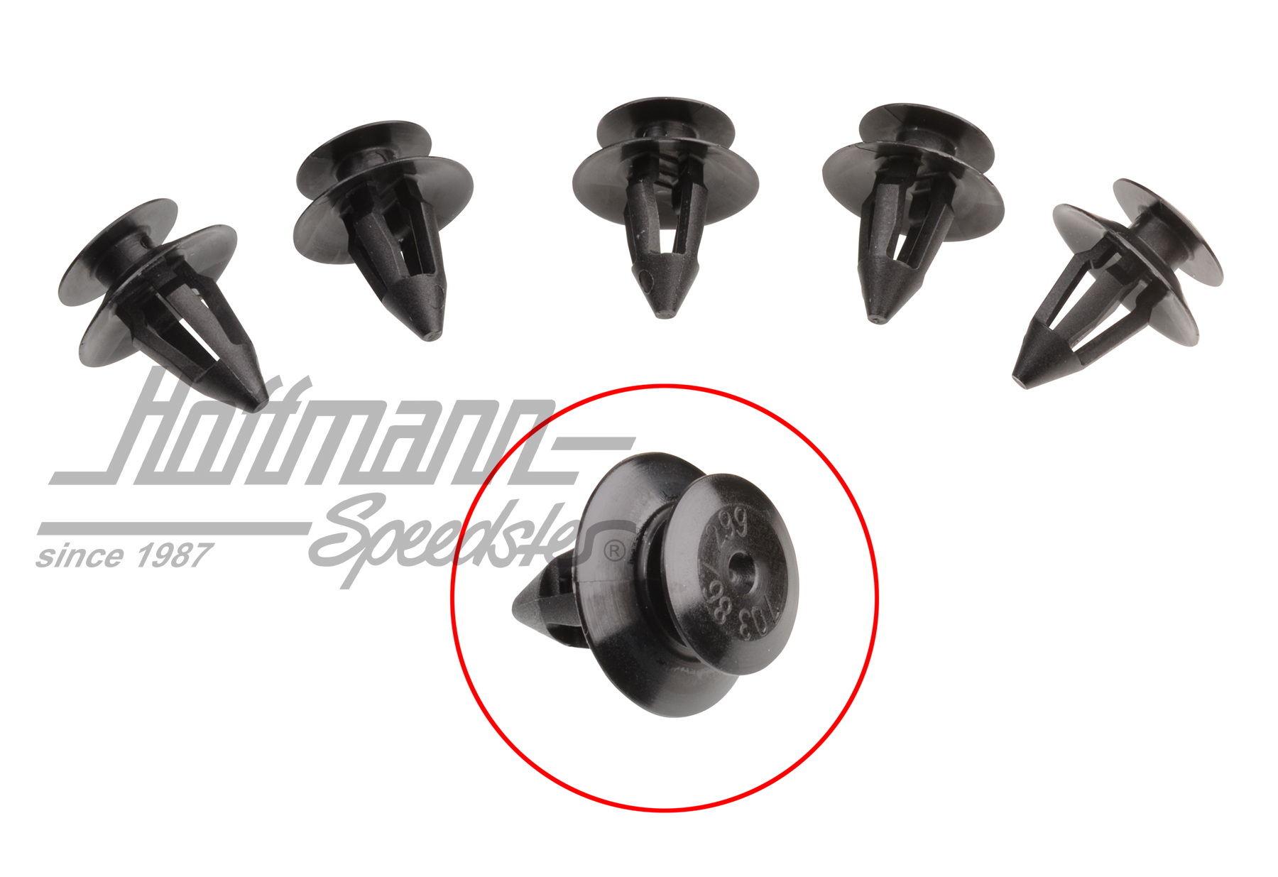 Clip, garniture, arrière, (jeu) | 703 867 299 | 408-2890-20