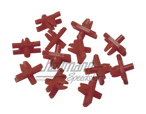 Clips pour baguette, bas de marche, 12 pièces | 803 853 139 C | 180-1150-03