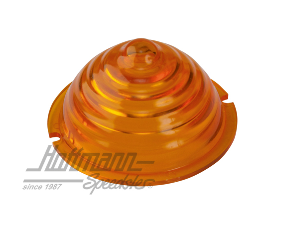 Verre de clignotant, 356 A, avant, orange (plastique)                                               