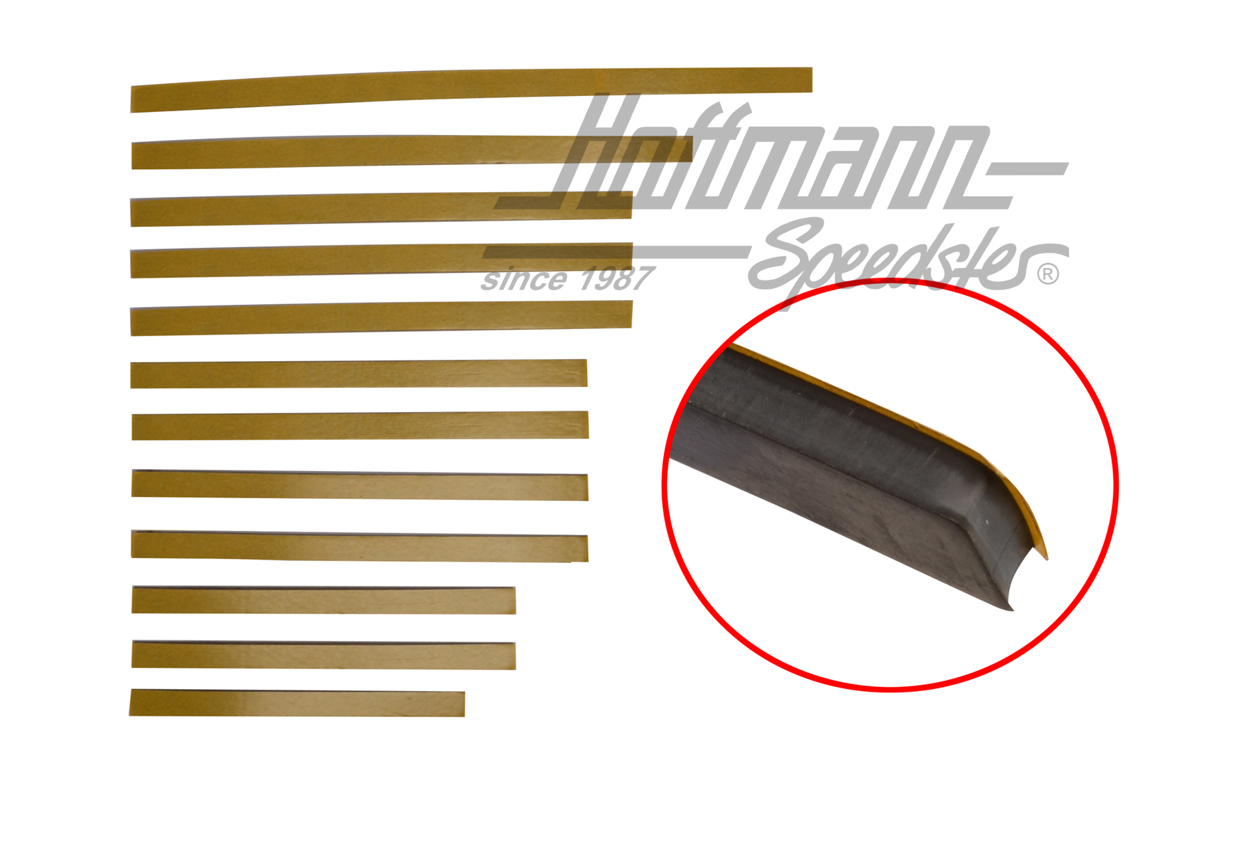 Jeu de joints, panneau de porte, avant, Bus T4 | 701 867 225 D | 408-1420