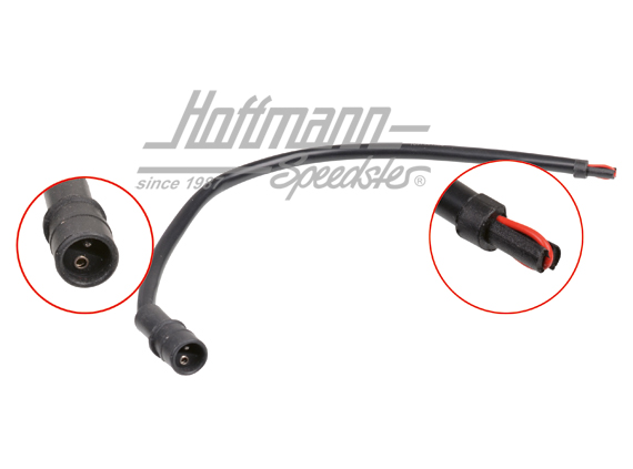 Contact d'avertissement, plaquettes de frein, avant, 84-89
                                        