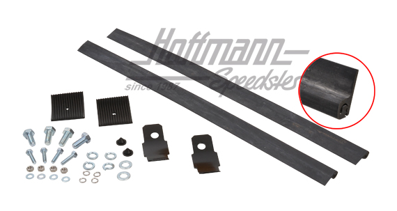 Jeu de fixation, tôles de recouvrement,
 arrière                                                   