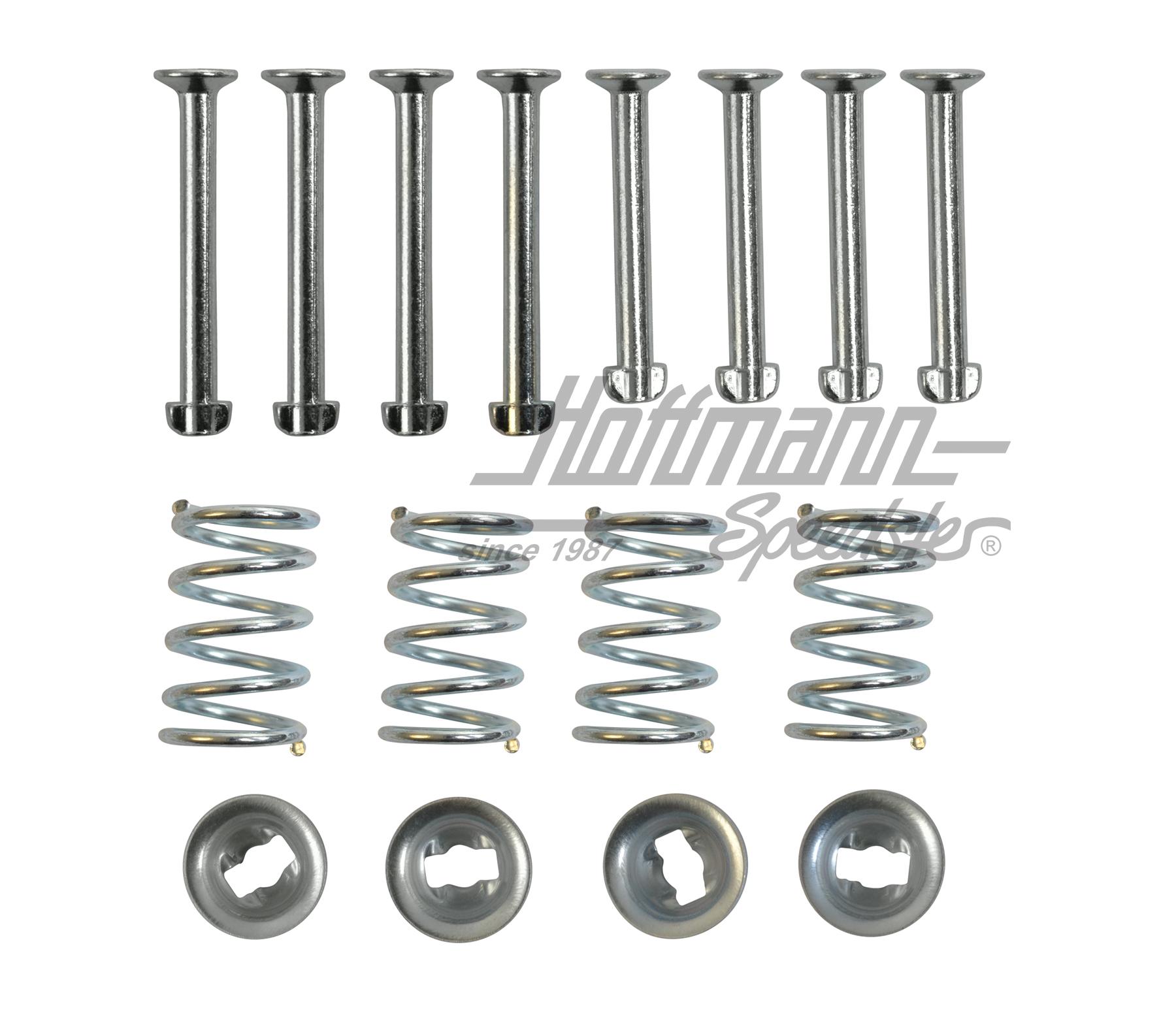 Kit de montage, mâchoires de frein, AV/AR, petit | 111 698 001 | 020-4050-34