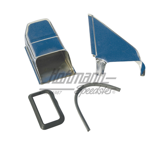 Tôles de carter de turbine "Doghouse", 2-pièces, chromeés | 113 119 431/113 119 419 | 020-1118