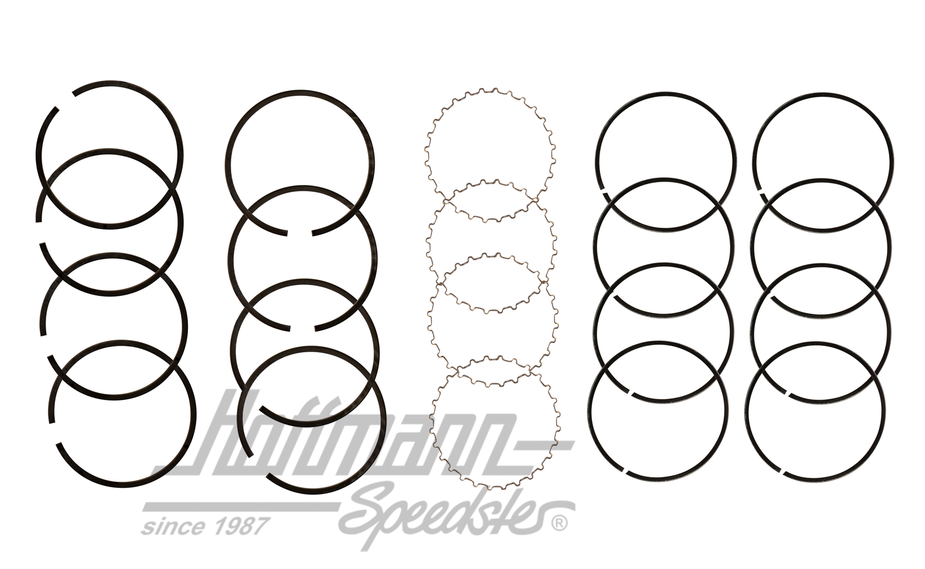 Segments de piston, 96mm, 2.0, pour 4 pistons | AC 198 175 | 092-0641-02