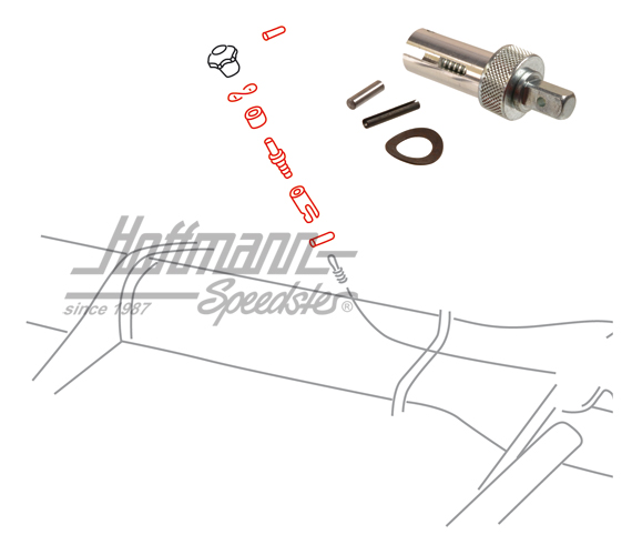 Commande de chauffage, Cox / Bus, 52-67 | 111 711 681 Satz | 020-2016-28