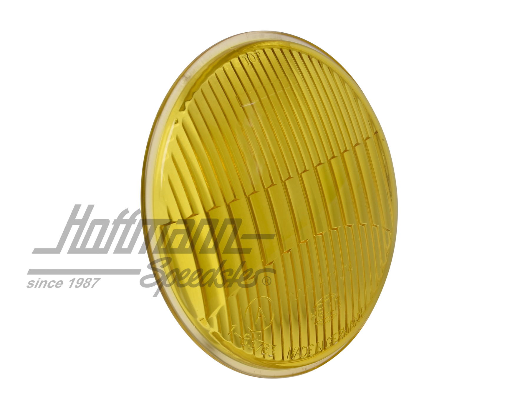 Verre, phare antibrouillard, Type 34, jaune | 9ES 085 783-001G | 069-9830-10