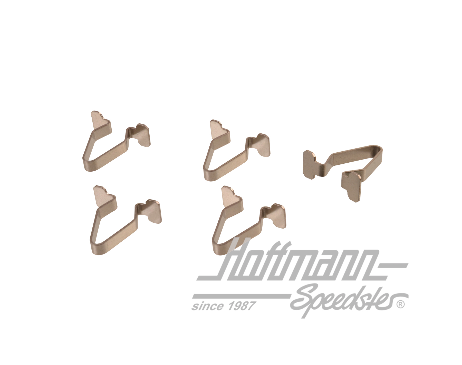 Crampons, moulure, inox (5 pcs.)                                                                    