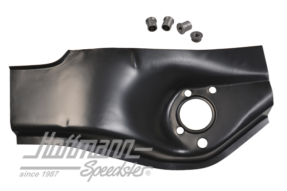 Tôle de réparation, tube d'essieu, arrière, gauche | DAN 501 963 00 | 590-0568-01