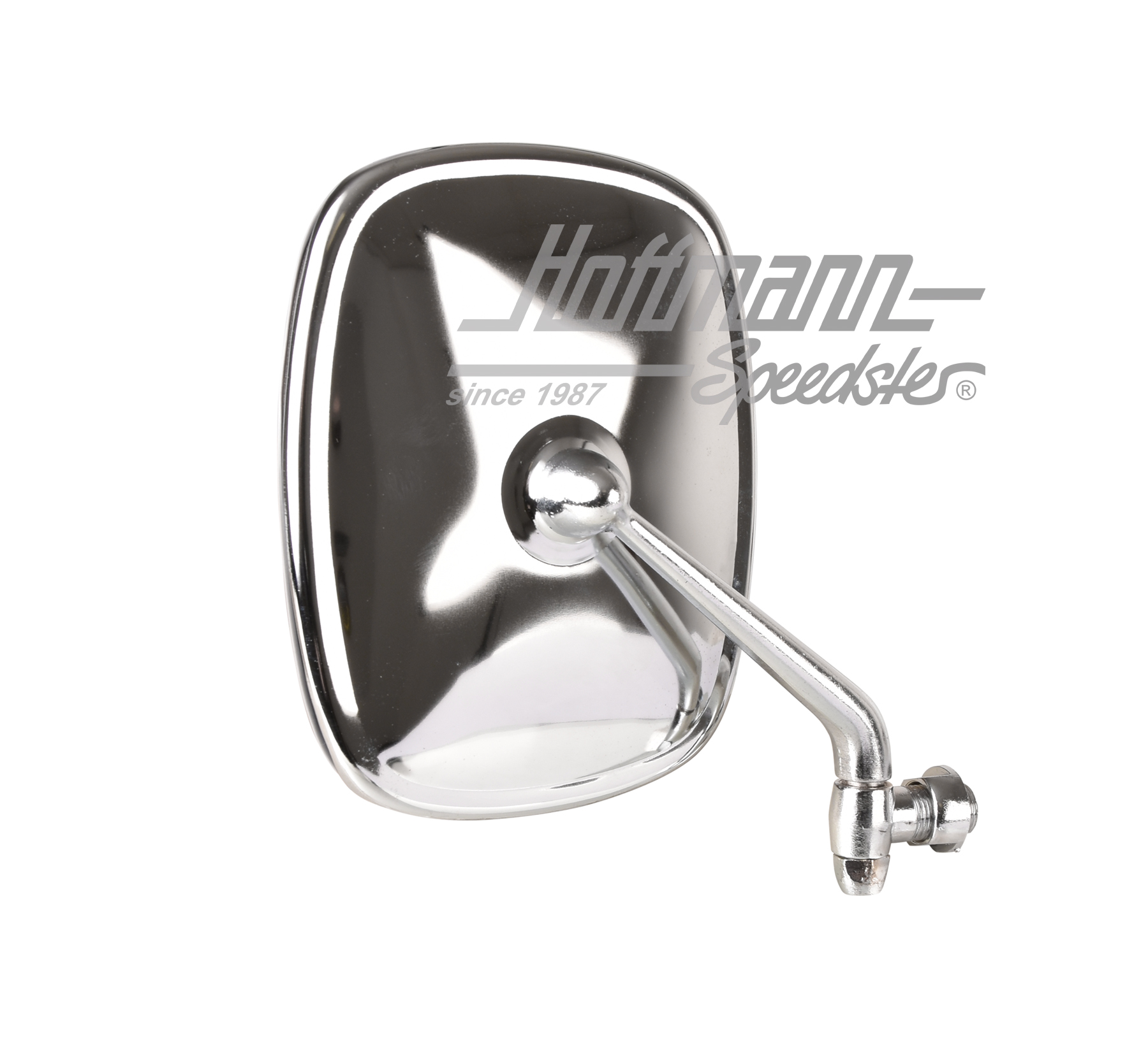 Rétroviseur extérieur, Bus T2, 67-79, chromé, gris, droite                                          