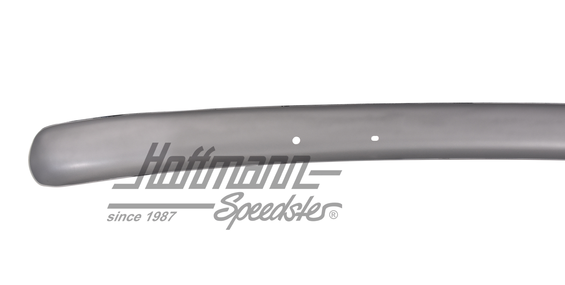 Pare-chocs, modèle simple lame, avant, inox chromé                                                  