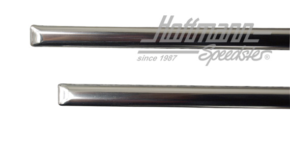 Baguettes de bas de marche, Golf 1, argentées | 863 853 555 | 180-1182