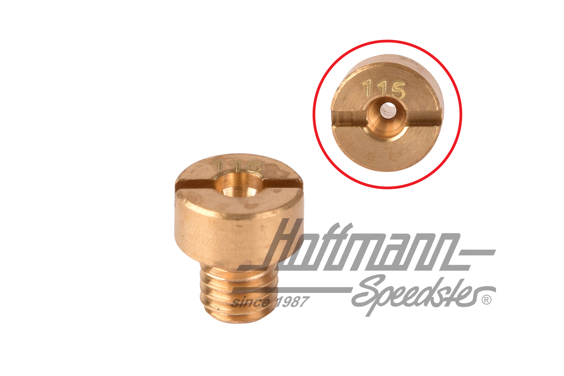Gicleur principale, carburateur, 115 |  | 020-3193-06