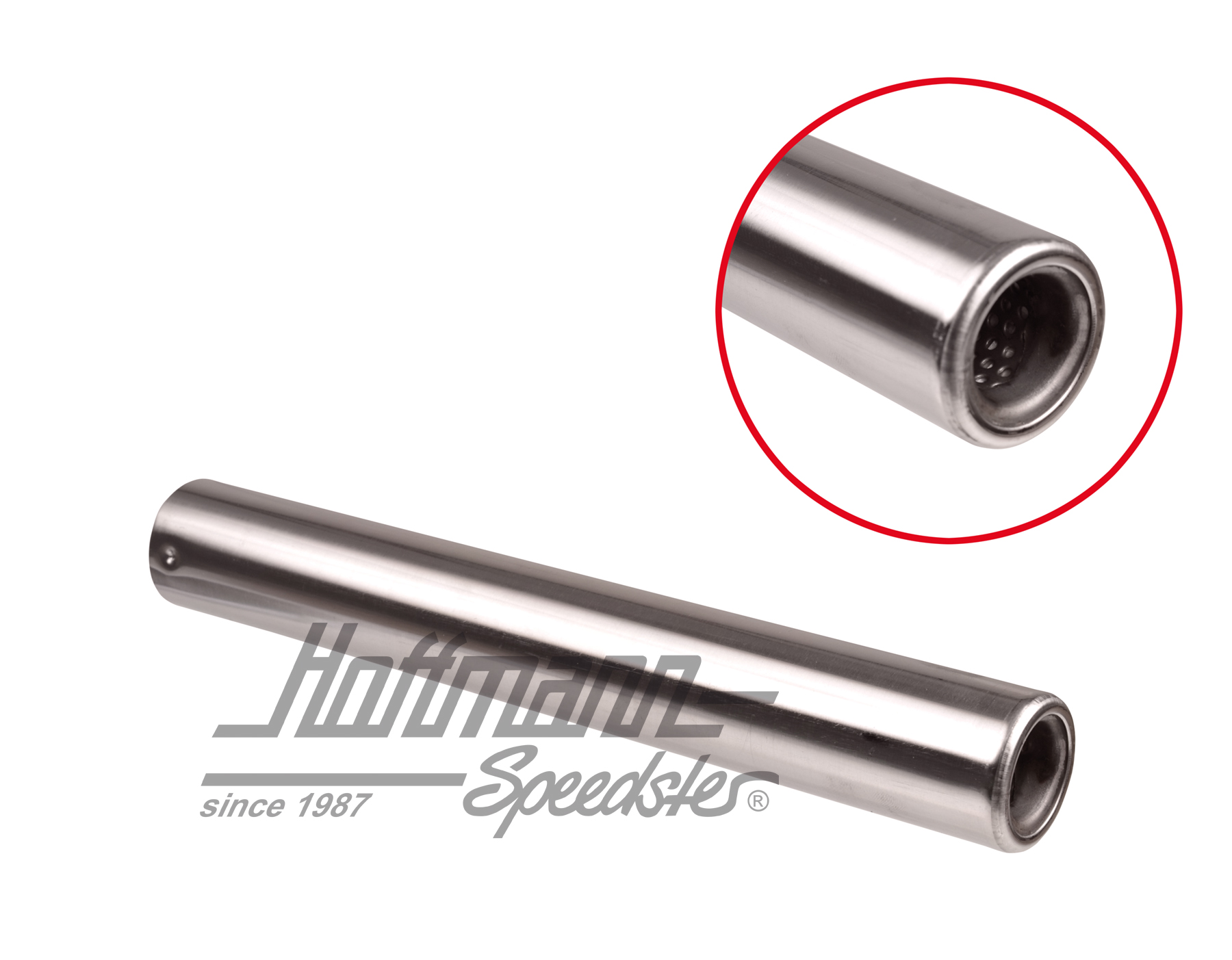 Tube, standard, 265mm, inox | 113 251 163 C | 020-3405-05