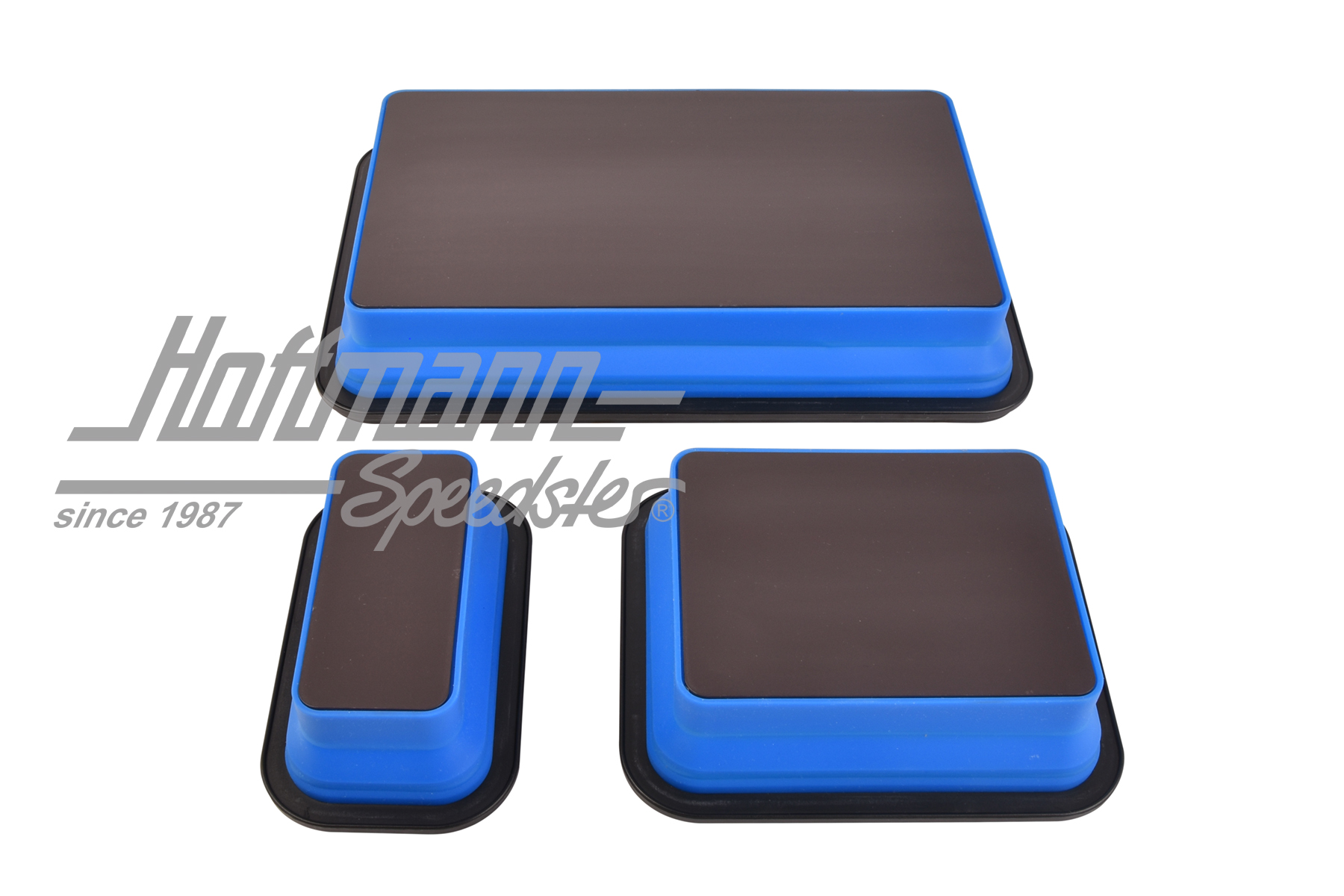 Jeu de coupelles magnétiques, silicone, 3 pièces                                                    