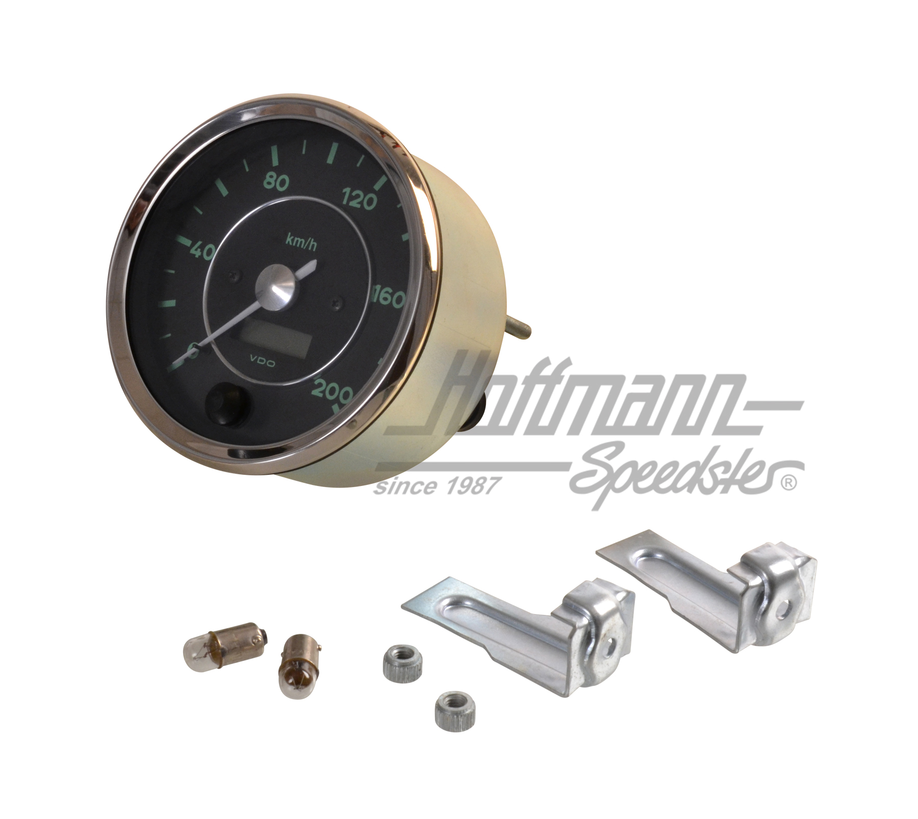 Compteur de vitesse, Porsche 356 C, 100mm, km/h | V432260 | 021-0532