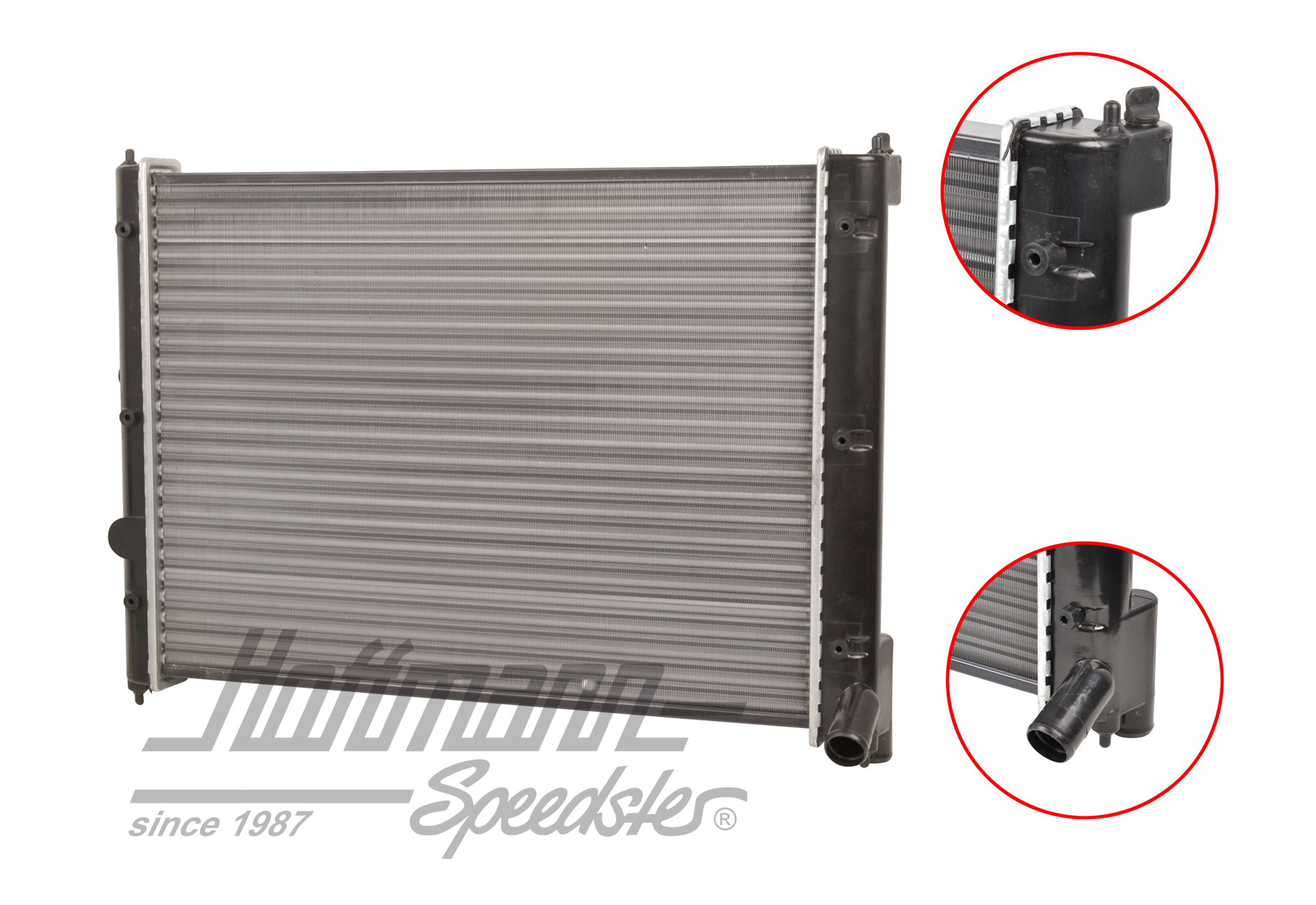 Radiateur, 568x438mm, 1.9-2.1/1.6-1.7 | 068 121 253 B | 307-4120