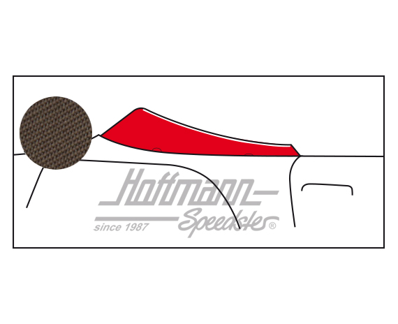 Housse de capote, 8.59-3.67, Sonnenland, marron |  | 060-4042-70