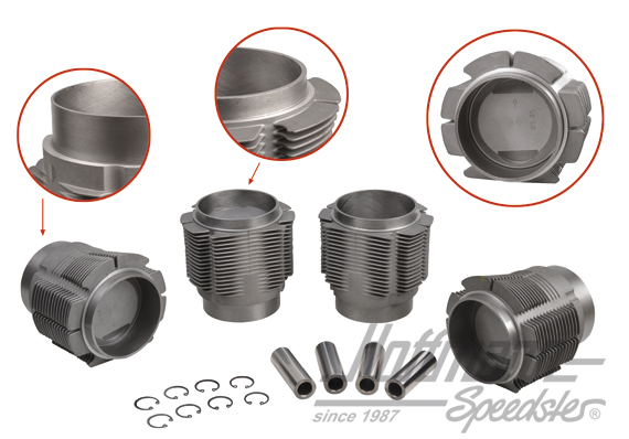 Kit cylindrée, Porsche 356C/912, 86mm, (B) | 008 11 86PB | 505-0658