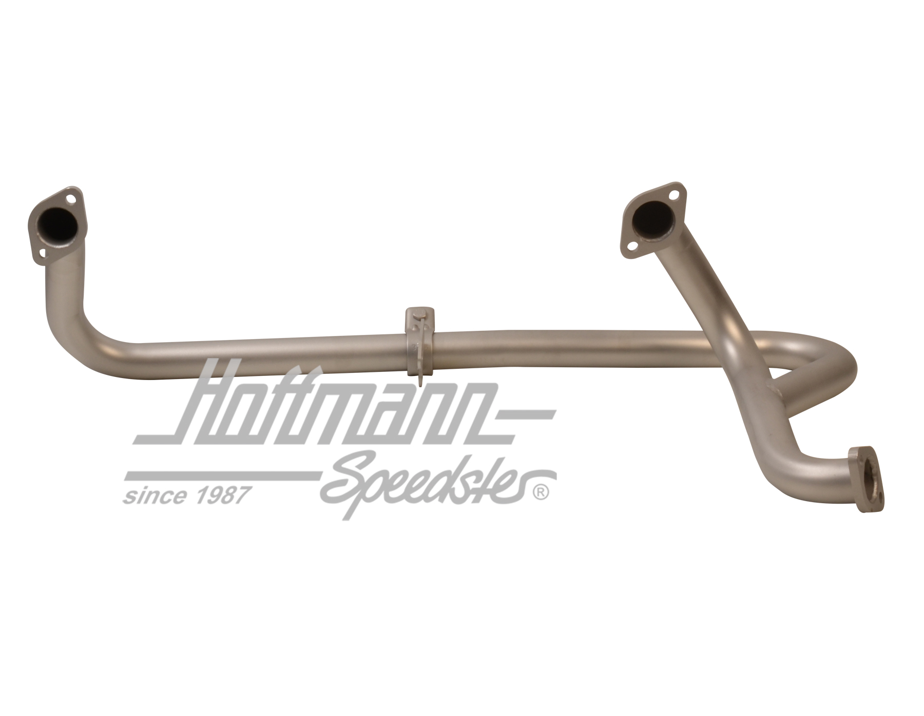 Conduite d'échappement, culasse, arrière, 85-92, inox                                               