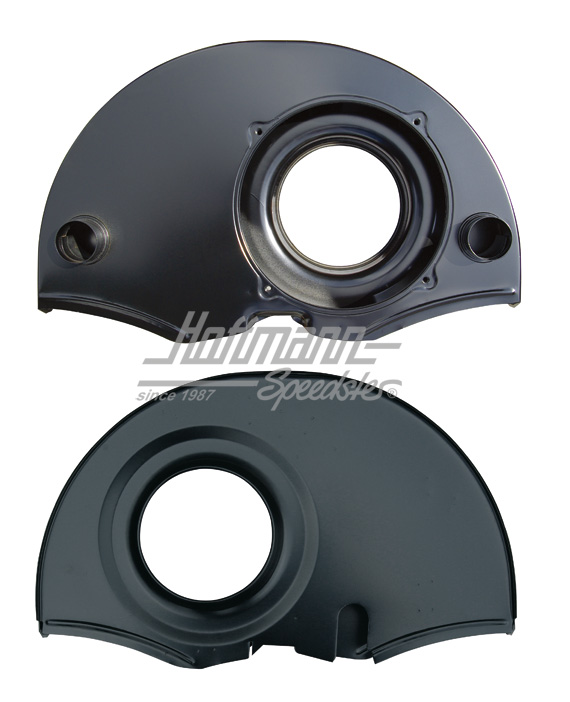 Carter de turbine "Oldie 22KW/30CV", noir, avec ouvertures de chauffage | AC 119 053 | 020-1107-04