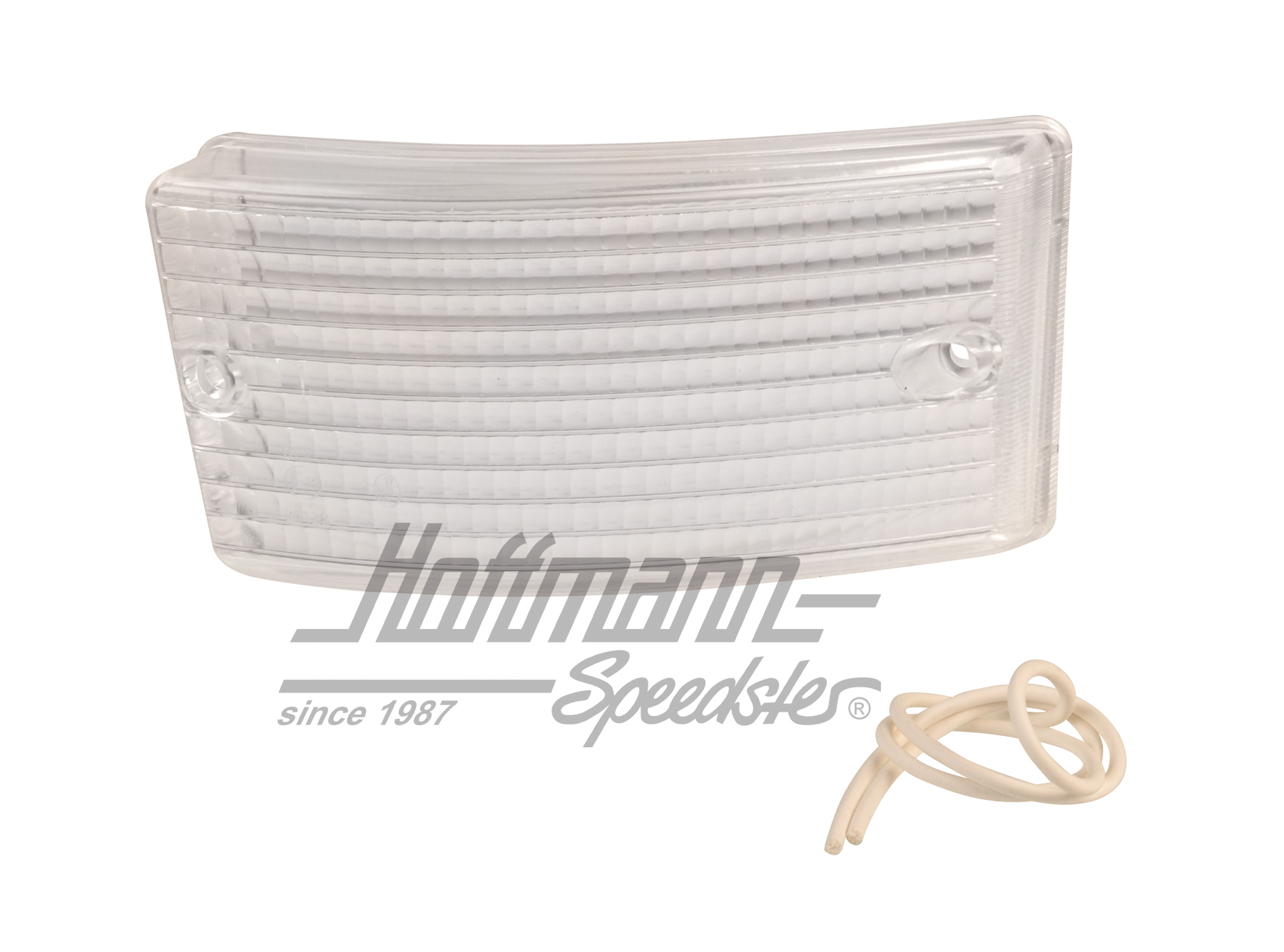 Verre de clignotant, 924/944, blanc, gauche                                                         