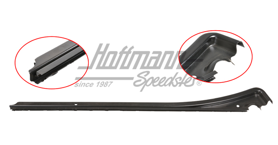 Élément glissière, porte coulissante, en haut, droite | 251 809 902 | 390-0205-02