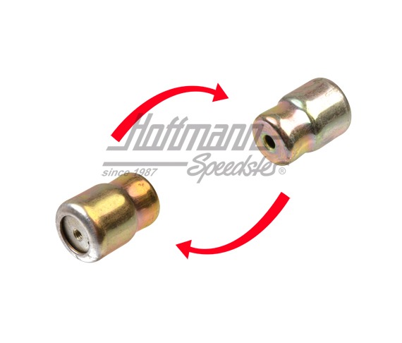 Douille, tringlerie d'accélérateur, 356/911, arrière | 911 423 081 02 | 505-2850