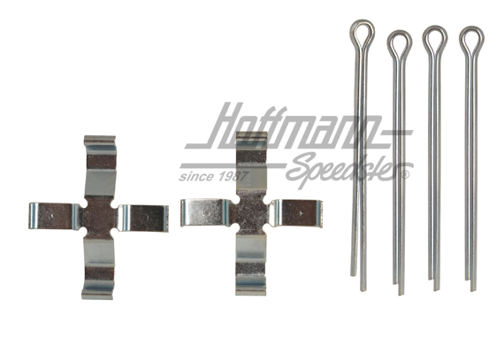 Jeu de fixation, plaquettes de frein, ATE, 74-83 | --- --- --- | 160-4110-40