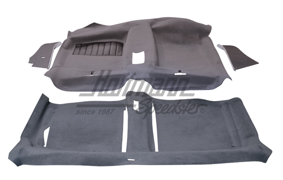 Kit moquettes, Golf 1, 2-portes, gris                                                               