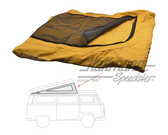 Pop top, Westfalia, Bus T1, 73-79, jaune | 231-203-YL | 090-5040-20