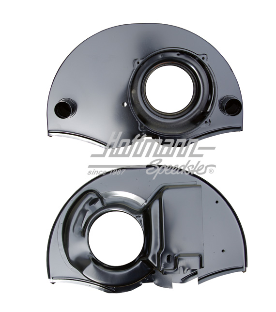 Carter de turbine "Ovali 22KW/30CV", noir, avec ouvertures de chauffage | AC 119063 | 020-1111-05