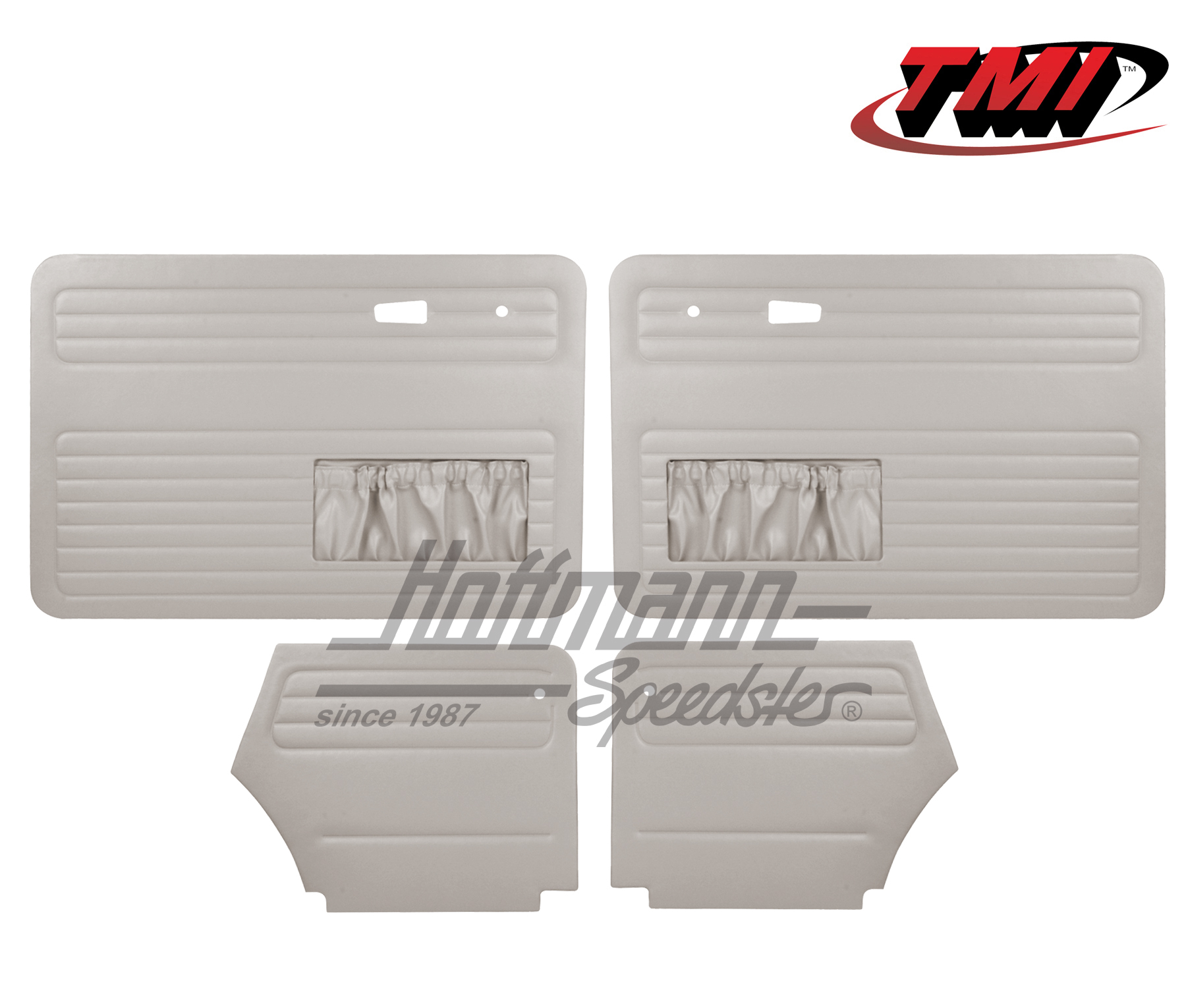 Panneaux de portes, Cox Cabriolet, 8.72-, gris | 10-1330-16 | 055-7583