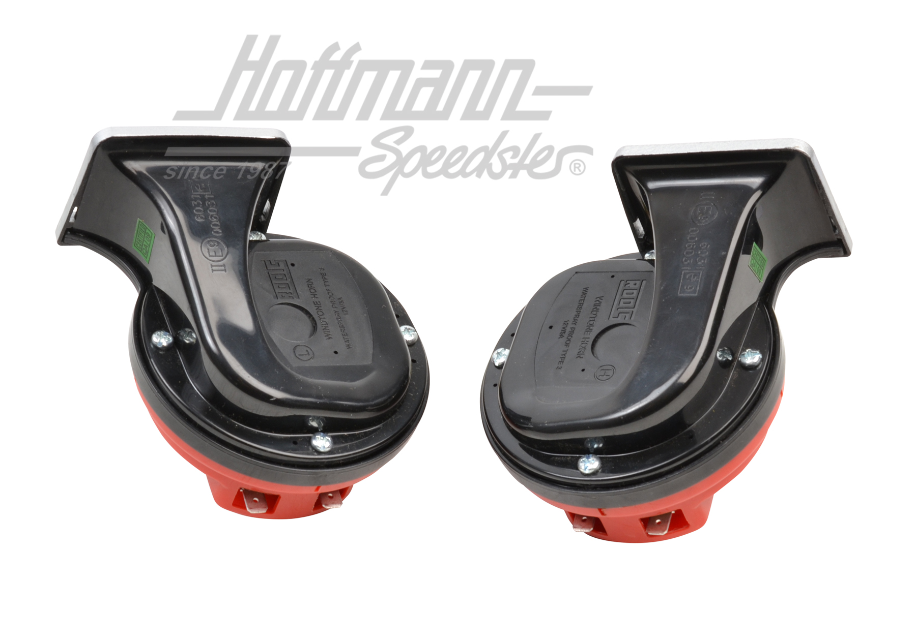 Fanfares électriques, noir/rouge                                                                    