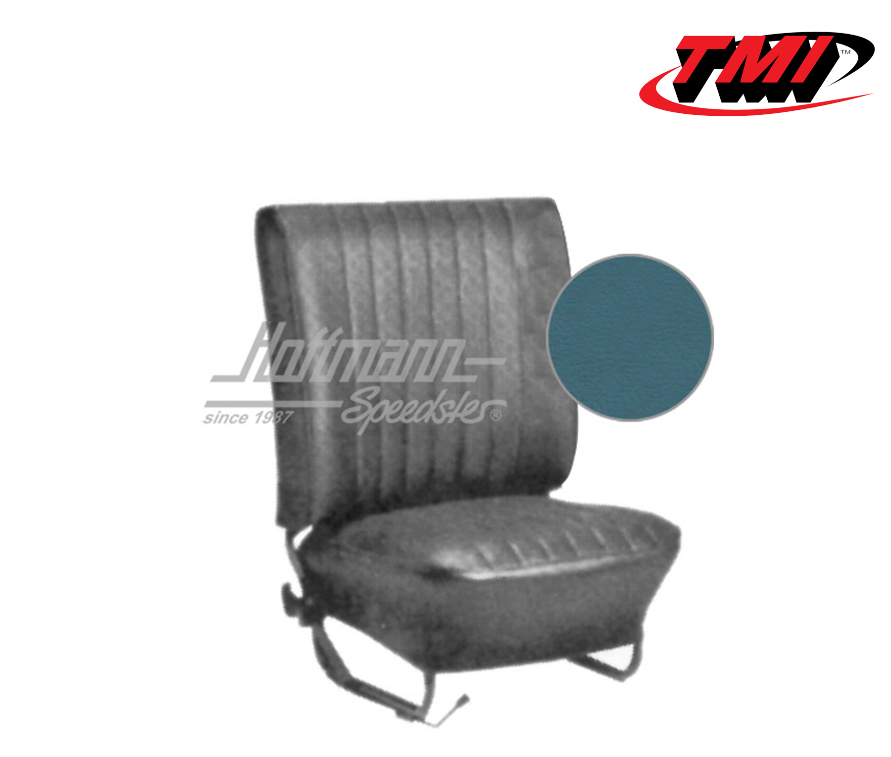 Housses de sièges, Cabr., 8.64-7.67, Classique, bleu eau | 43-1323-24-24-15W | 055-6523