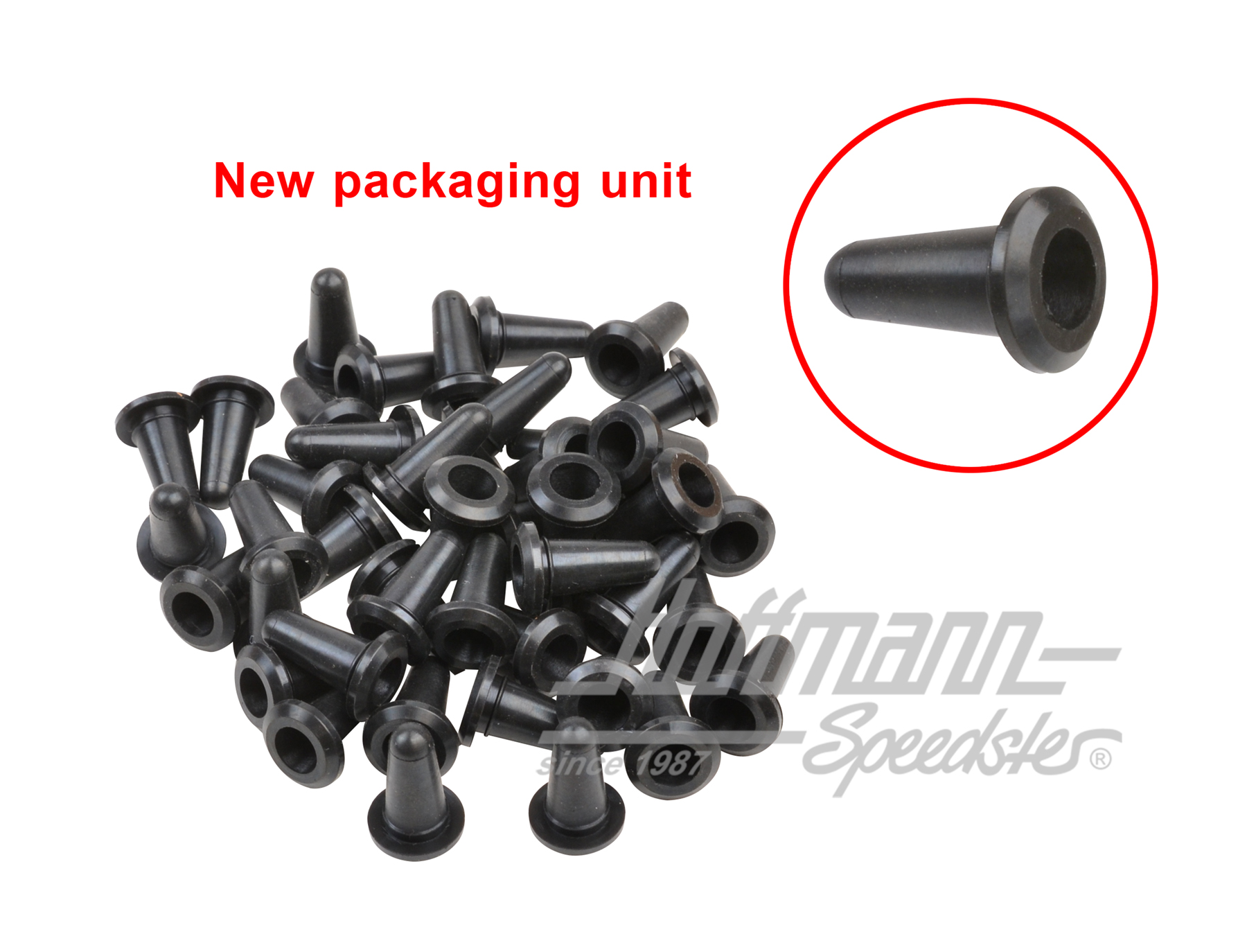 Jeu de douilles en caoutchouc, panneau de porte, Bus T2 | 361 867 425 | 020-0014-10